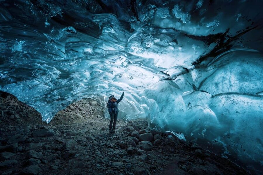 Jökulsárlón: The Original Ice Cave Tour on Vatnajökull - The 4x4 ride toward the glacier