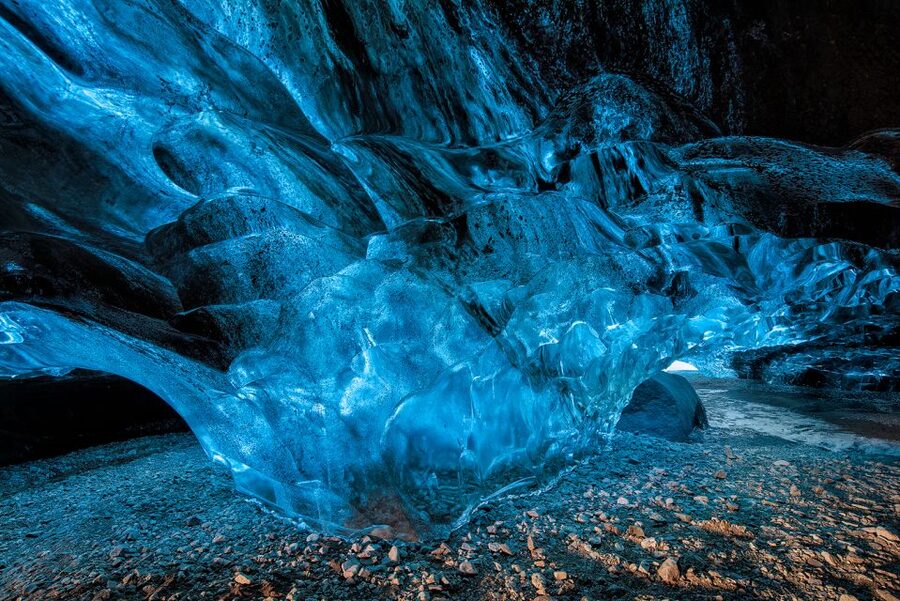 Jökulsárlón: Vatnajökull Ice Cave Guided Tour - Inside the blue ice cave for up to 90 minutes
