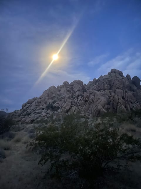 Joshua Tree: Soundbath Under The Stars - What happens when weather changes the plan