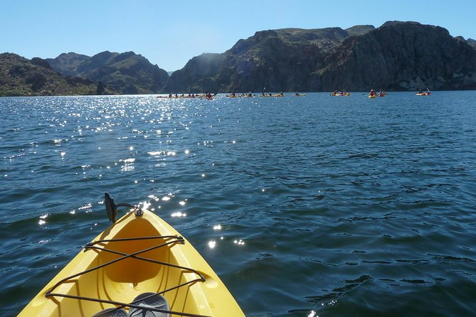 Kayaking 2 Hr Canyon & Cliffside on Saguaro Lake - How to use your two hours on the lake