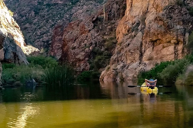Kayaking 2 Hr Canyon & Cliffside on Saguaro Lake - The canyon and cliffside views are worth the effort