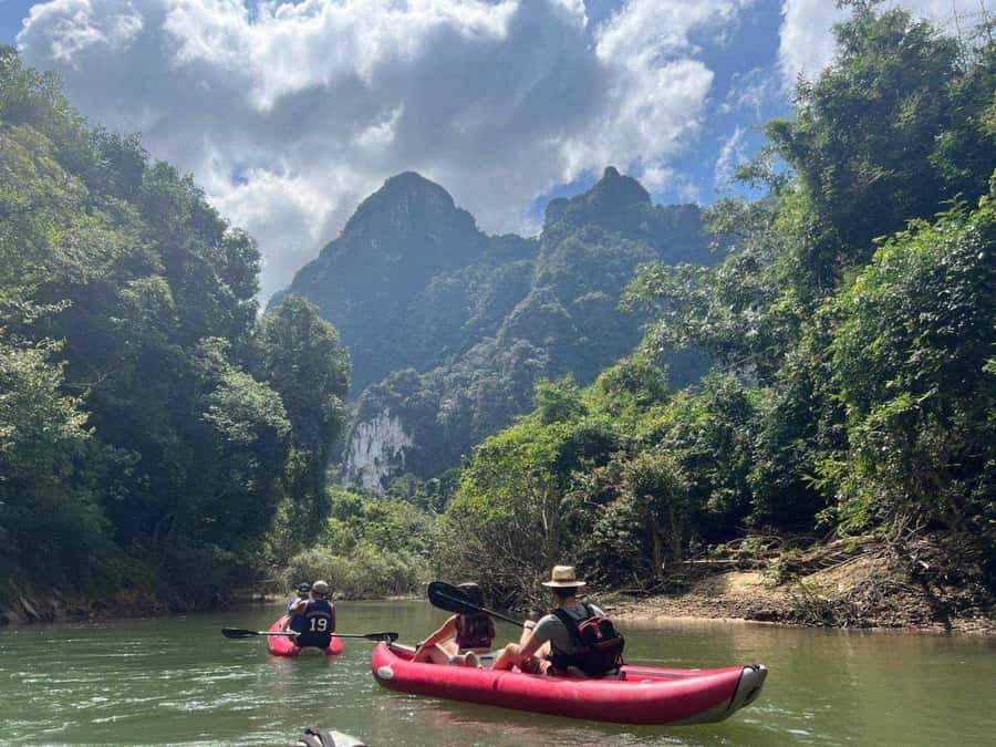 Khao Lak: Full-Day Khao Sok Jungle Walk and Canoeing Tour - Canoeing the Sok River