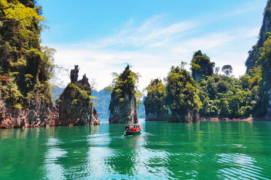 Khao Lak: Khao Sok National Park Overnight Treehouse Trip - Spending time with elephants