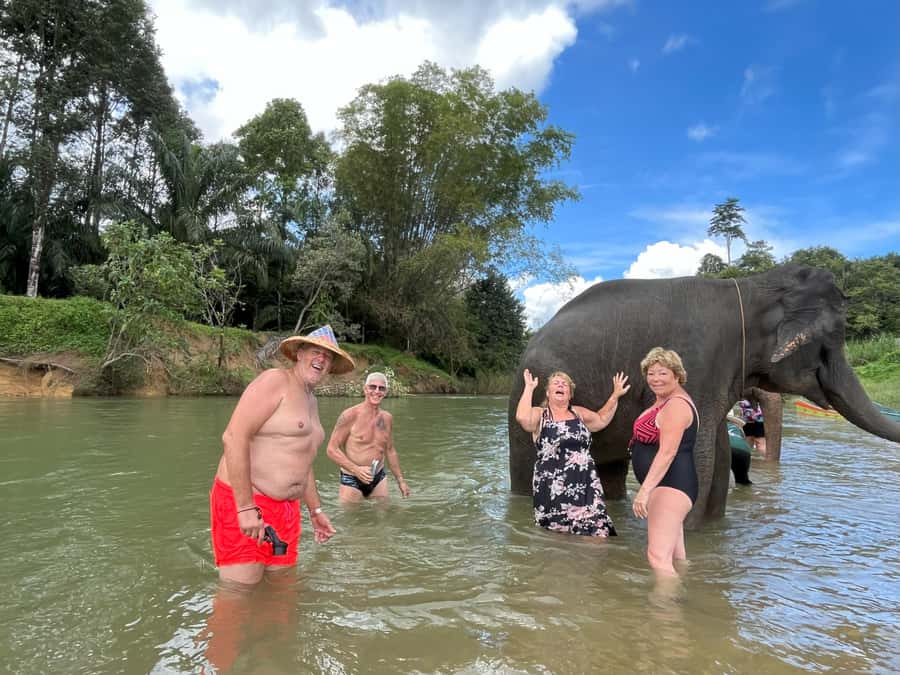Khao Sok: Elephant Day Care, & Bamboo Rafting Day Tour - Phanthurat Temple and the final stops