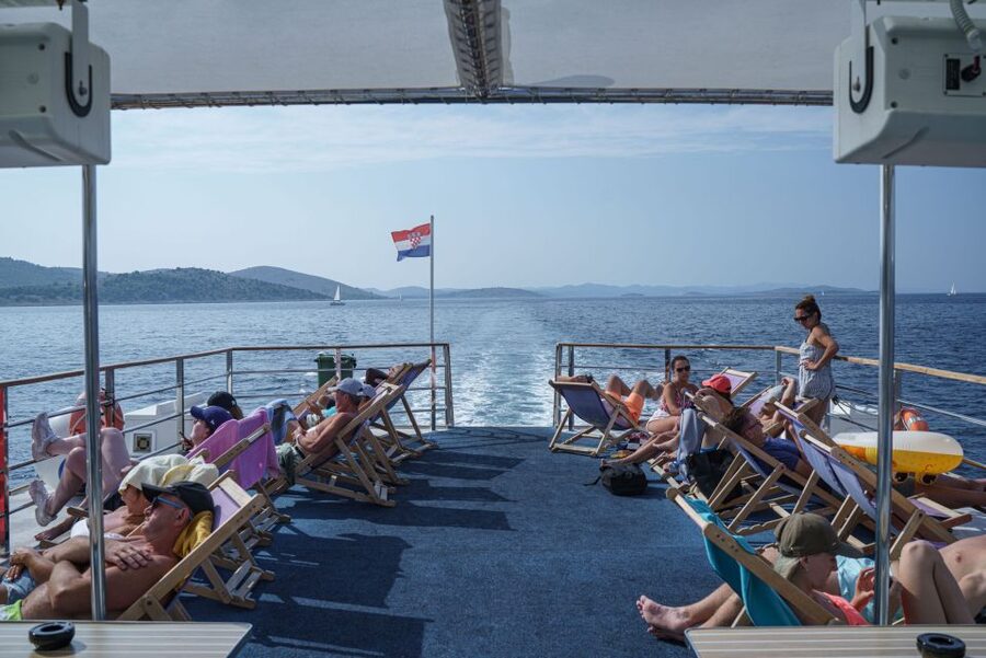 Kornati National Park and Telašćica Full-Day Boat Tour - The cliff-top lookout and pine woods