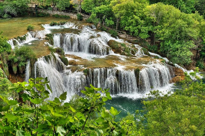 Krka Waterfalls tour with Boat Ride and Swimming in Skradin town - The coach ride from Split at 10:00 a.m.