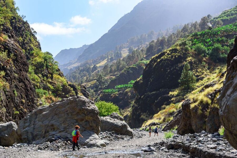 La Palma: Caldera de Taburiente National Park Guided Hike - Playa de Taburiente gives you a chance to cool off
