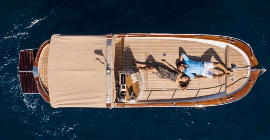 La Spezia: Cinque Terre National Park Boat Tour - Red cliffs, waterfalls, and the first swims