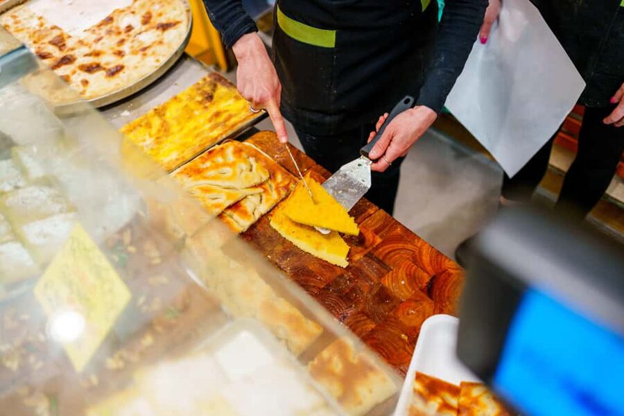 La Spezia: Taste Cinque Terre on a Full Meal Food Tour - The first bites: sgabei and local street food