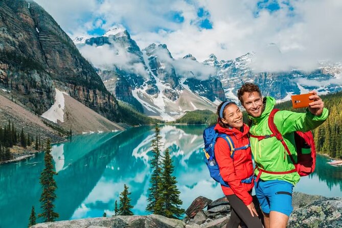 Lake Louise Moraine Lake Day Trip from Banff Calgary Canmore - Lake Louise gives you the first big view