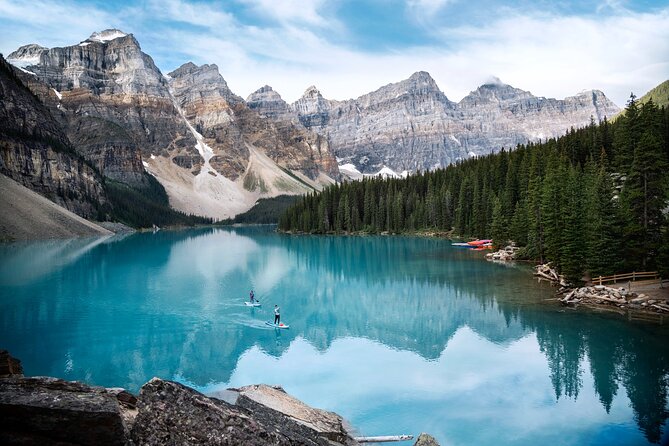 Lake Louise Moraine Lake Emerald Lake Yoho Banff National Park - Banff National Park begins the long scenic day