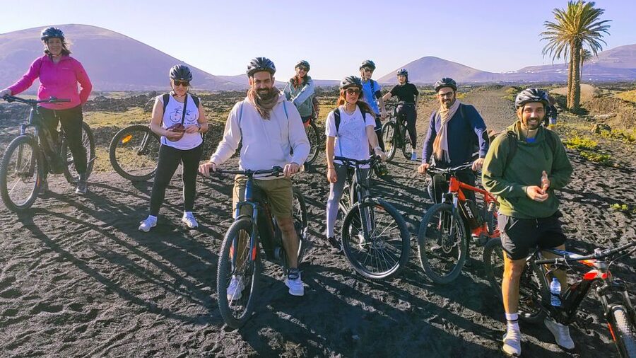 Lanzarote E-Bike Tour: Volcano Craters & Scenic Vineyards - Craters, lava seas, and the biggest volcano