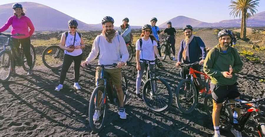 Lanzarote E-Bike Tour: Volcano Craters & Scenic Vineyards - La Geria vineyards show Lanzarote’s practical side