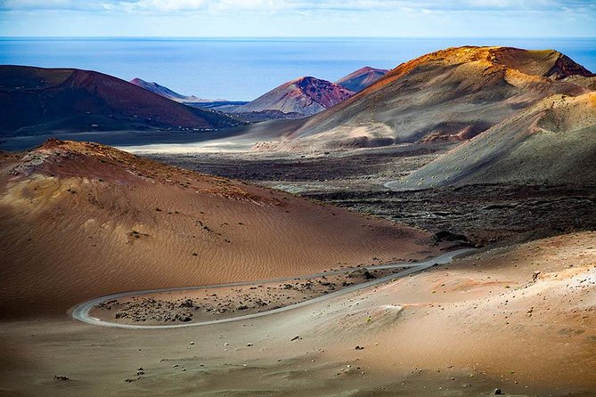 Lanzarote Short South Tour with Timanfaya Volcano Entrance - The coach ride through the volcanic craters