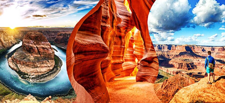 Las Vegas: Grand Canyon, Antelope Canyon, Horseshoe Bend - Horseshoe Bend: a short walk to a huge view