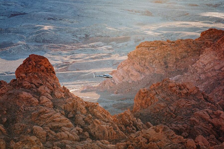 Las Vegas: Grand Canyon Heli Tour and Valley of Fire Landing - A grand tour from a small heliport