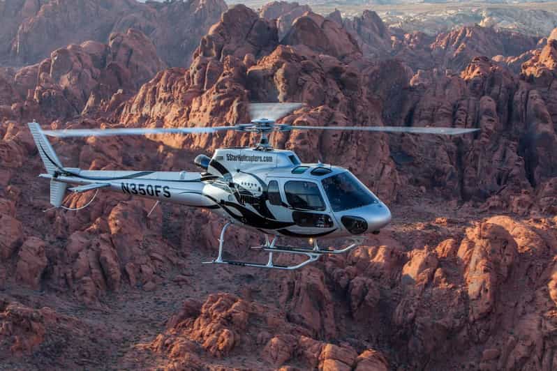 Las Vegas: Grand Canyon Heli Tour and Valley of Fire Landing - The Grand Canyon by helicopter