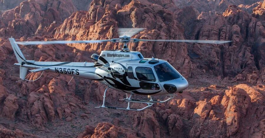 Las Vegas: Grand Canyon Heli Tour and Valley of Fire Landing - Hoover Dam and Lake Mead from above