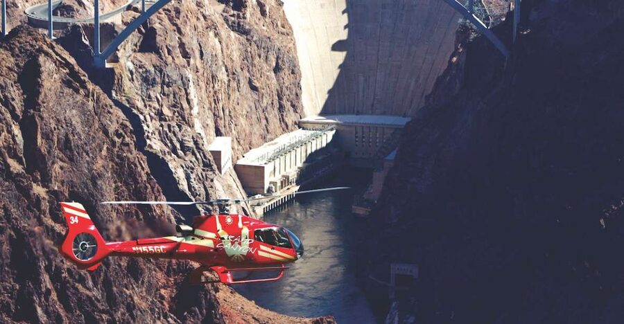 Las Vegas: Grand Canyon Helicopter Air Tour with Vegas Strip - The EC-130 EcoStar setup