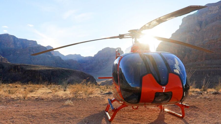 Las Vegas: Grand Canyon Helicopter Landing Tour - The return flight to Boulder City