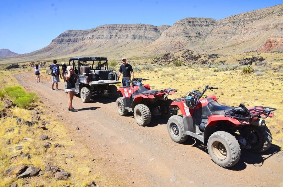 Las Vegas: Grand Canyon North ATV Tour with Scenic Flight - The Polaris Ranger ride to the canyon rim