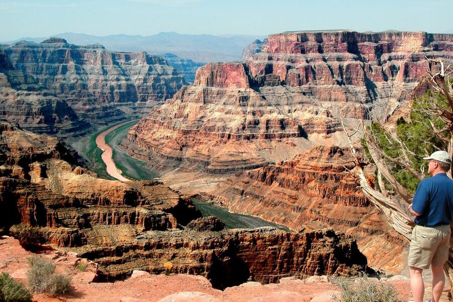 Las Vegas: Grand Canyon Tour & Helicopter Landing Experience - The Eurocopter flight to the canyon floor