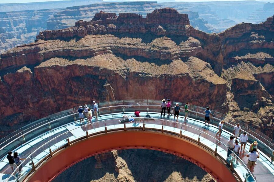 Las Vegas: Grand Canyon West Rim Tour with Optional Skywalk - Hoover Dam from the Pat Tillman Memorial Bridge