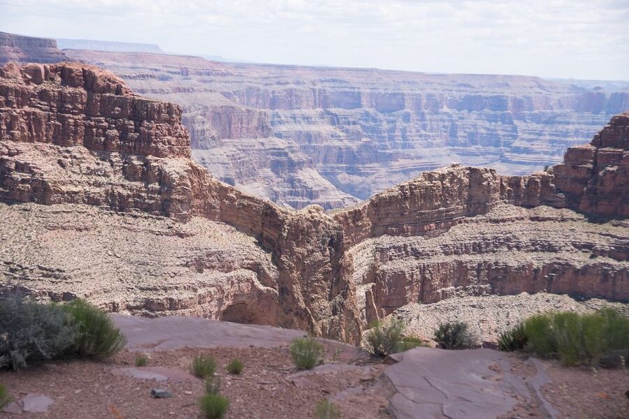 Las Vegas: Small Group Grand Canyon Skywalk, Hoover Dam Tour - Guano Point is the strongest canyon stop