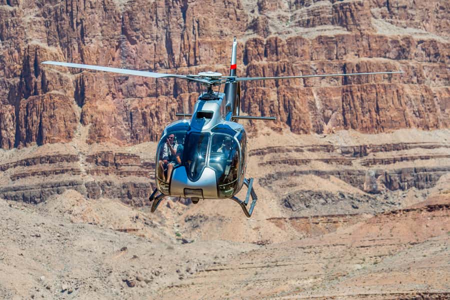 Las Vegas: West Grand Canyon Helicopter Ticket with Transfer - Guano Point and the Highpoint Hike