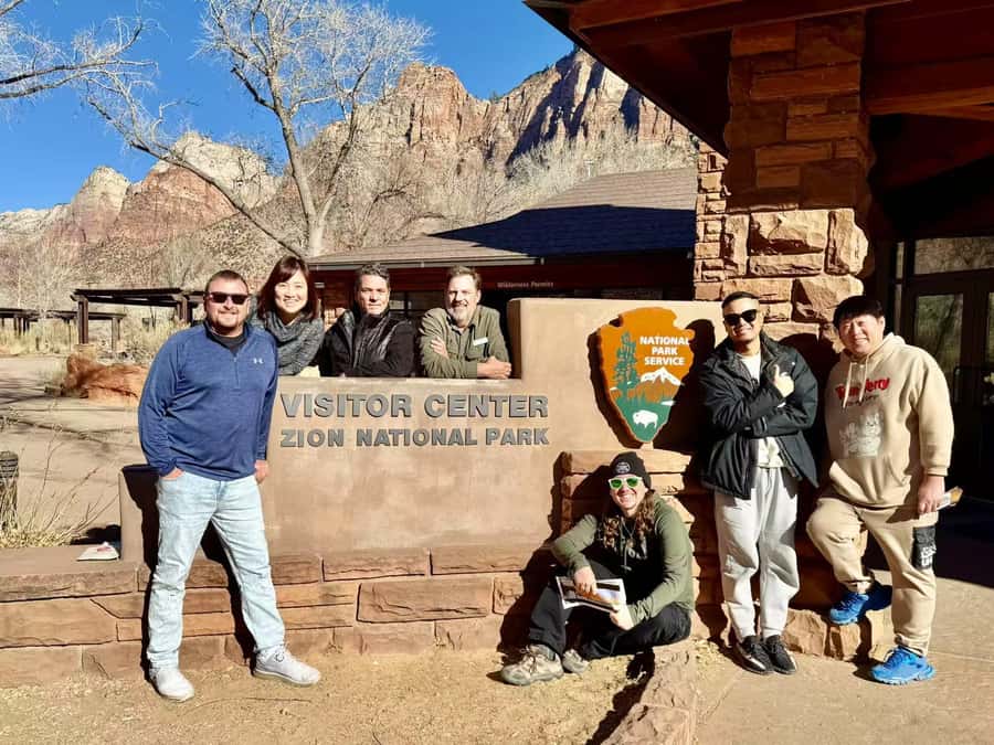 Las Vegas: Zion National Park Group Tour with Lunch - The Zion-Mount Carmel Tunnel and the canyon walls