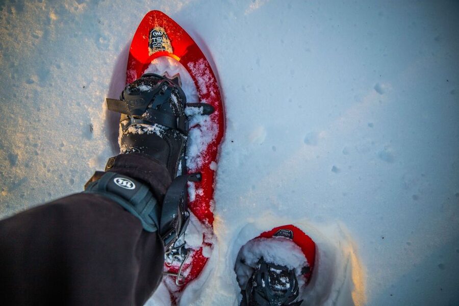 Levi: Snowshoe Adventure in the Wilderness - Snowshoeing beyond Levi’s packed paths
