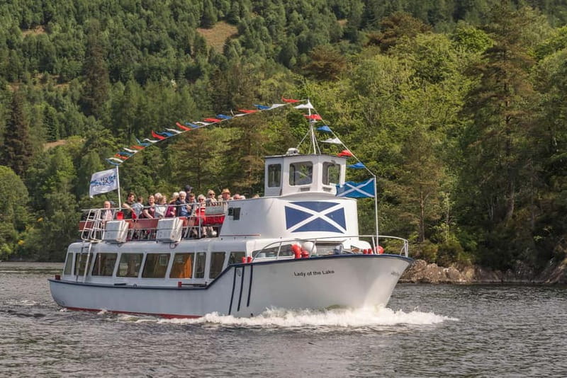 Loch Katrine – National Park Natural Wonders Scenic Cruise - Passing Brenachoile Point and the Outlander connection