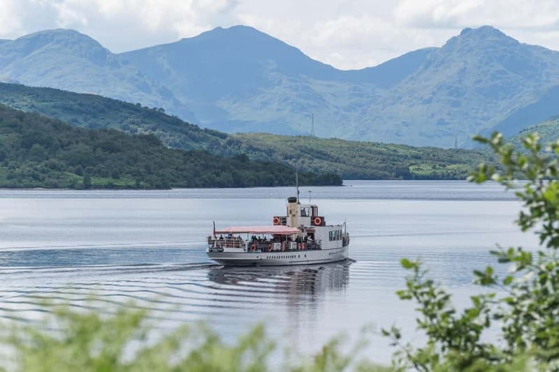Loch Katrine – National Park Scenic Steamship Cruise - A steamship with a real Clyde-built past