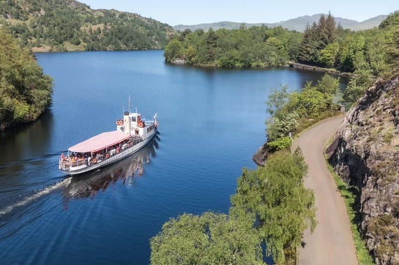 Loch Katrine – National Park Scenic Steamship Cruise - Boarding at Trossachs Pier