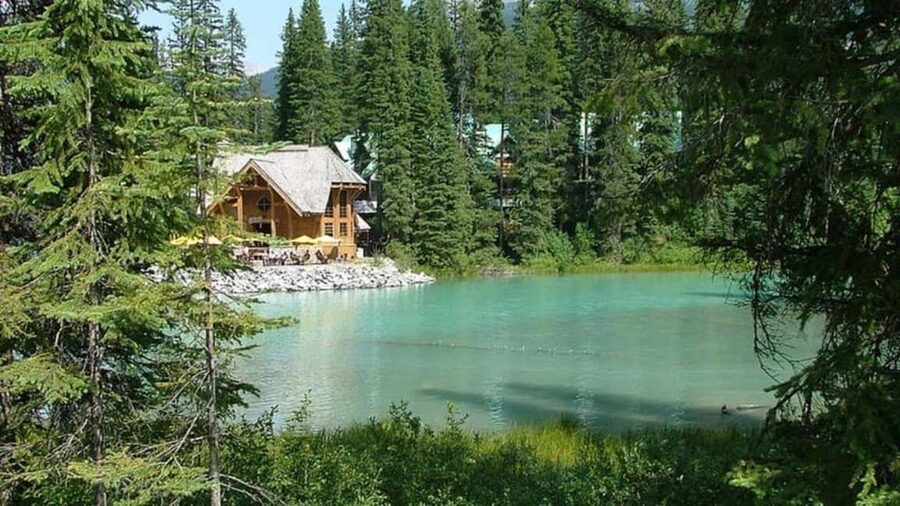 Louise Louise, Banff Gondola, Minnewanka & Emerald Lakes - Emerald Lake offers a quieter pause