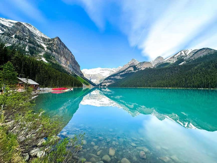 Louise Louise, Banff Gondola, Minnewanka & Emerald Lakes - Transport, guides and group feel