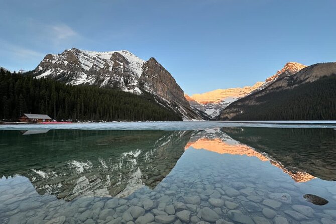 Louise,Moraine/Johnston Canyon,Emerald ,Banff(optional:Gondola) - Lake Louise and the Victoria Glacier view