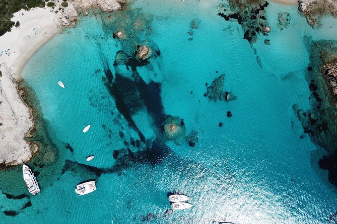 Luxury catamaran from Porto Rafael-Palau to the Maddalena Archipelago - Razzoli, Santa Maria, and the northern islands