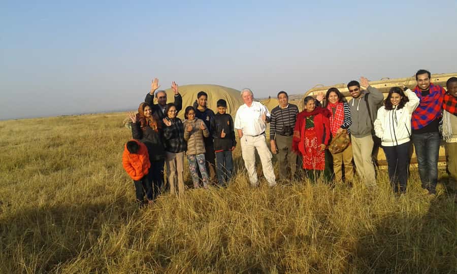 Maasai Mara: Hot Air Balloon Safari & Champagne Breakfast - Bush breakfast with champagne