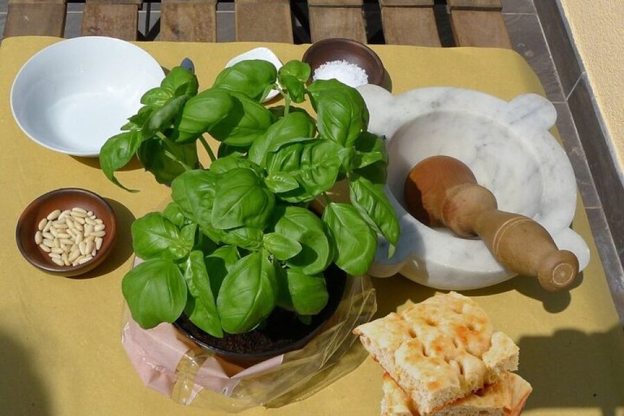 Manarola: Authentic Pesto Making Class at Cinque Terre - The value of $98 per person