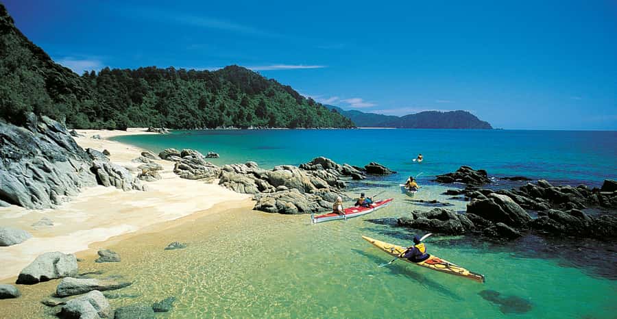 Mārahau: Abel Tasman Marine Reserve Kayak Tour - Starting at the Marahau kayak base