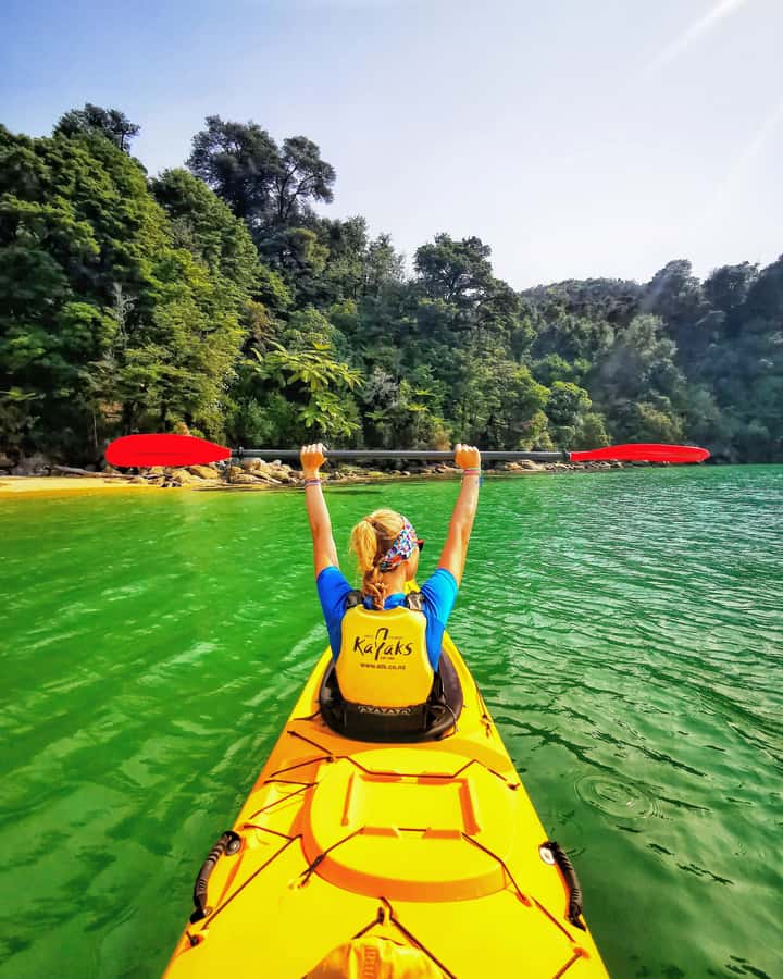Mārahau: Abel Tasman Marine Reserve Kayak Tour - Two routes, shaped by the tide