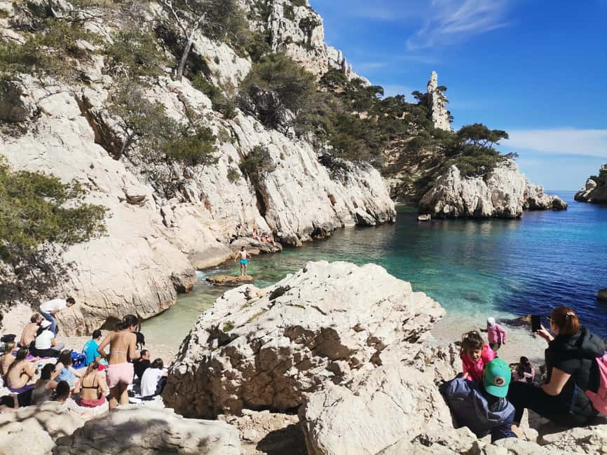 Marseille: Calanques National Park Guided Hike with Picnic - Swimming in clear, sheltered water