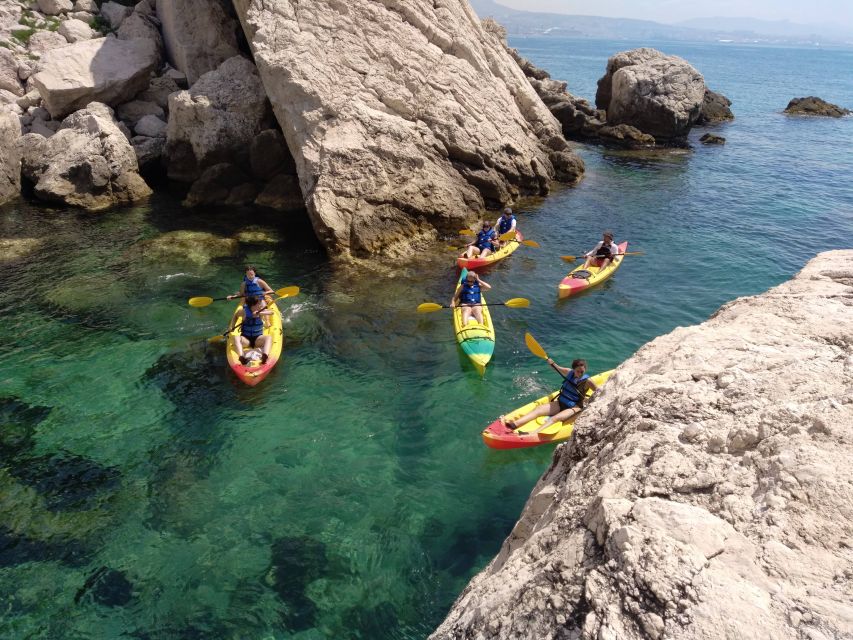 Marseille: Côte Bleue Calanques Half-Day Kayak Tour - The first 20 minutes: briefing, gear, and paddling basics