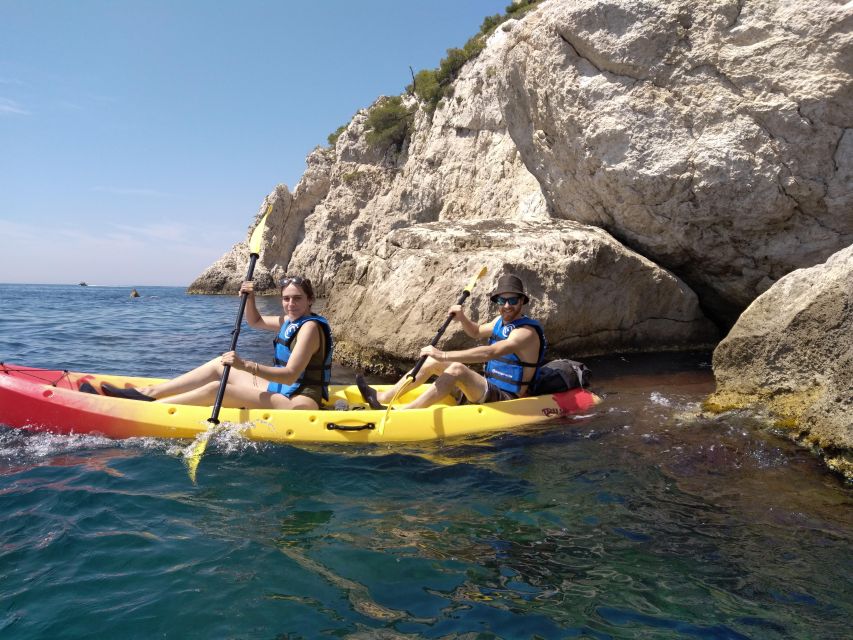 Marseille: Côte Bleue Calanques Half-Day Kayak Tour - Establon Creek: the first major coastal section