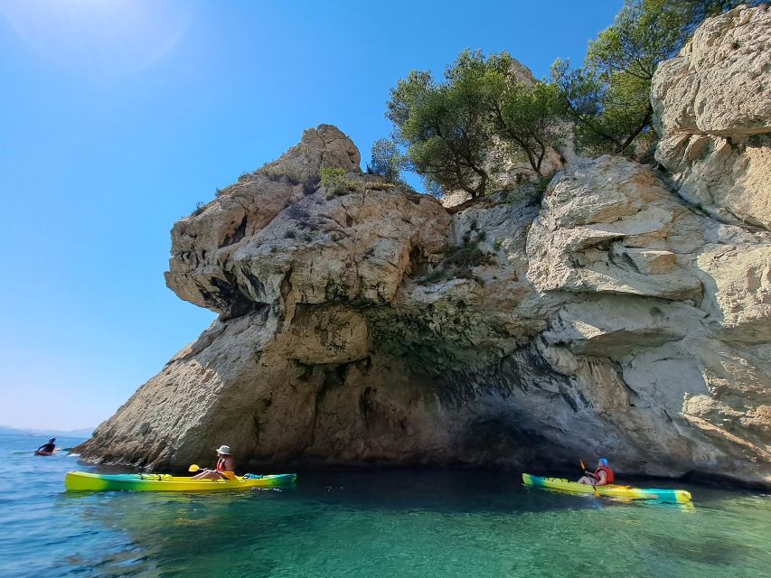 Marseille: Côte Bleue Calanques Half-Day Kayak Tour - Aragnols Creek and the beach break
