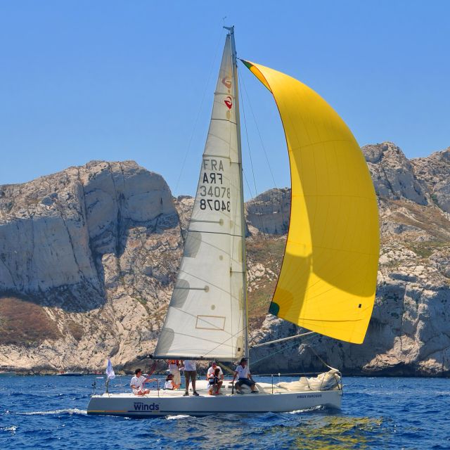 Marseille: Frioul Calanques Sailing Trip - The coast of Marseille from the water