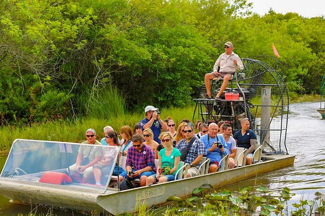Miami Combo: City Tour, Biscayne Bay Cruise and Everglades Airboat Ride - Lunch at Bayside Marketplace