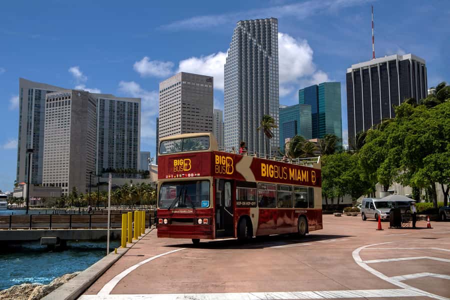 Miami: Everglades Experience, Bay Cruise & Open-Top Bus Tour - Biscayne Bay and Millionaire’s Row by boat