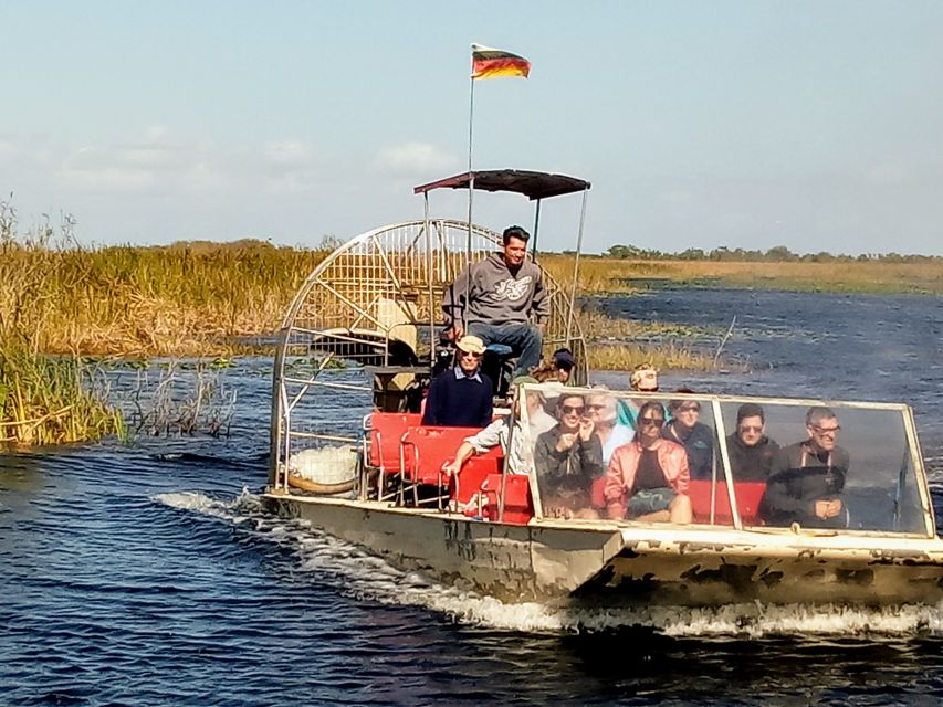 Miami: Everglades Full-Day Tour with 2 Boat Trips and Lunch - Key points to know before booking